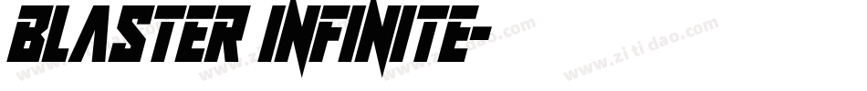 Blaster Infinite字体转换